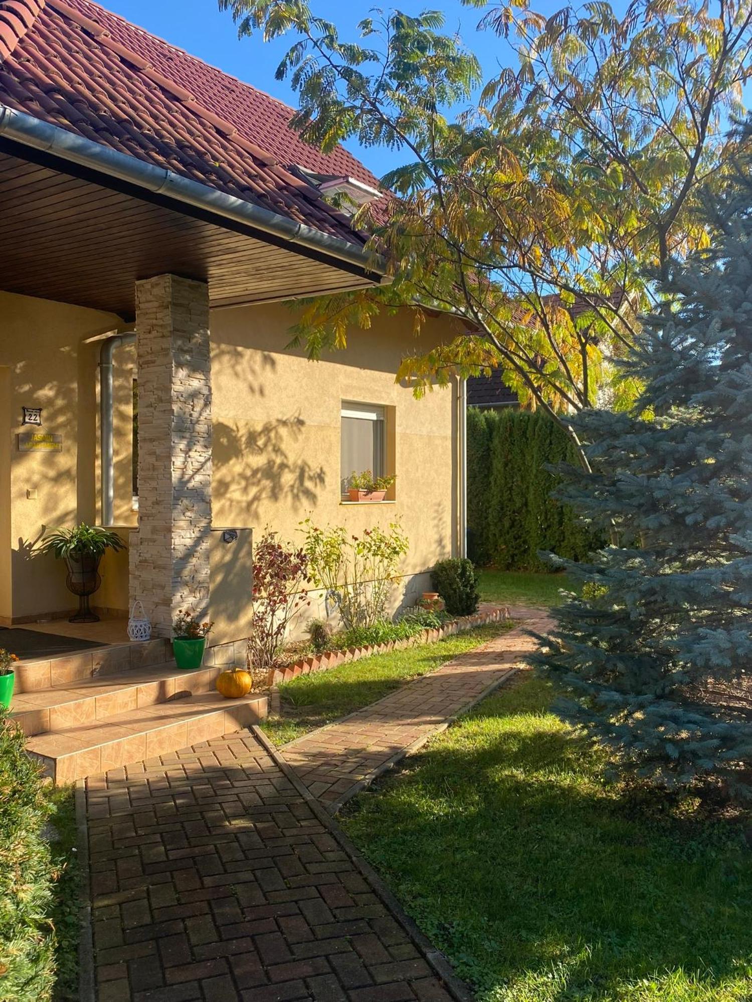 Jasmin Apartment House Vonyarcvashegy Esterno foto